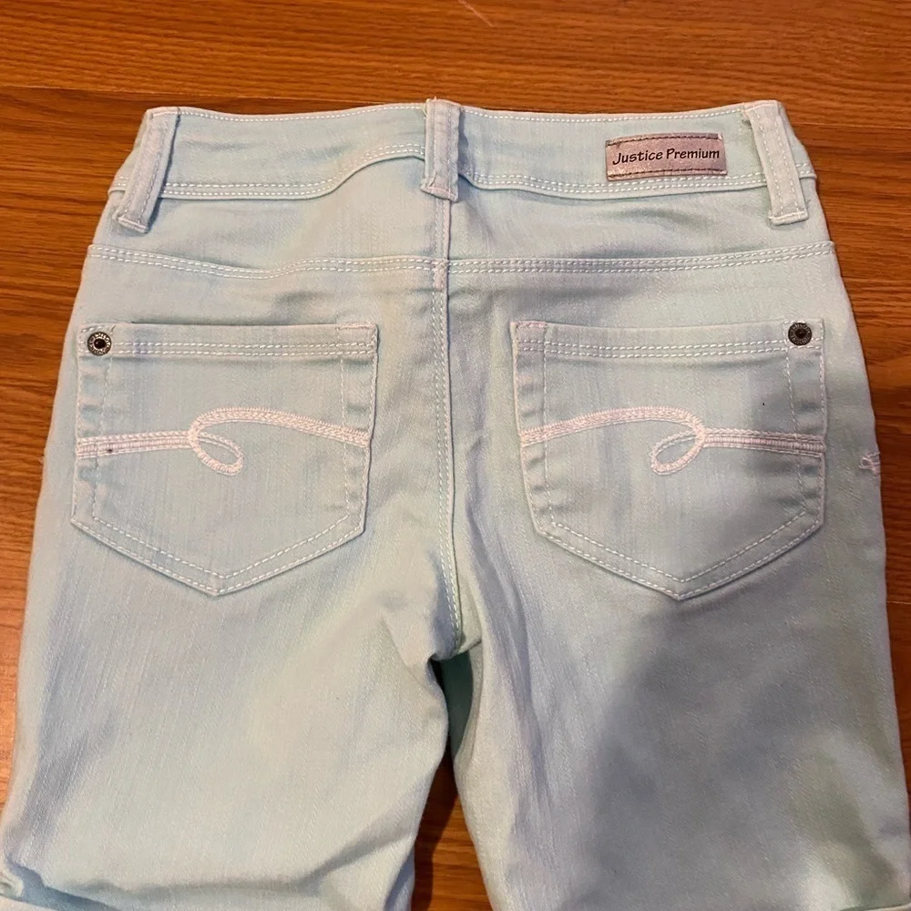 Justice Premium Jean Shorts size 8R (DO)